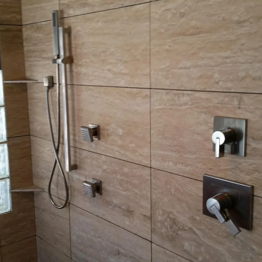 Shower fixture installation for Water Heater Replacement in Boynton Beach